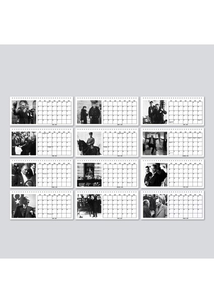 Çift Taraflı 2026 Atatürk Fotoğraflı Takvim, Aylık Planlayıcı Takvim, Büyük Ebat Masa Takvimi indirimleri