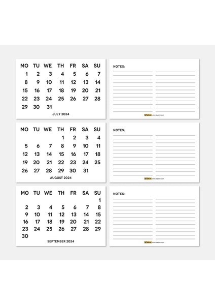 2026 Takvimi, 2026 Masa Takvimi Siyah Renk, 2026 Calendar, 2026 Desk Calendar Black Color indirimleri