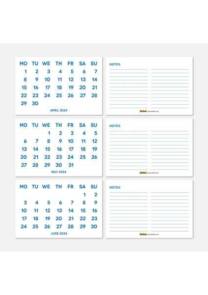 2026 Takvimi, 2026 Masa Takvimi Mavi Renk, 2026 Calendar, 2026 Desk Calendar Blue Color fırsatları