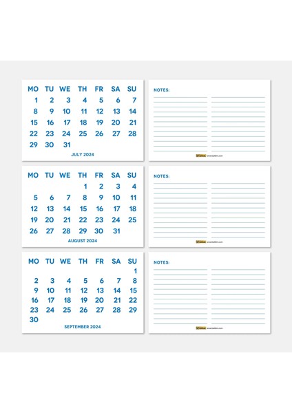 2026 Takvimi, 2026 Masa Takvimi Mavi Renk, 2026 Calendar, 2026 Desk Calendar Blue Color indirimleri