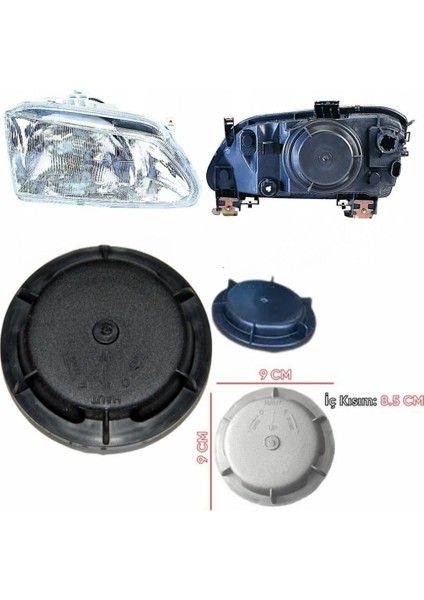 Megane 1 Kasa Far Kapağı Kısa Far Takım 7701047182