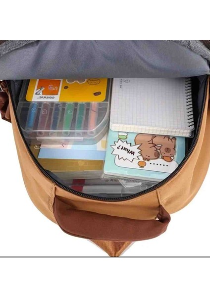 Capybara Desenli Anaokulu Cocuk Çantası fiyatları