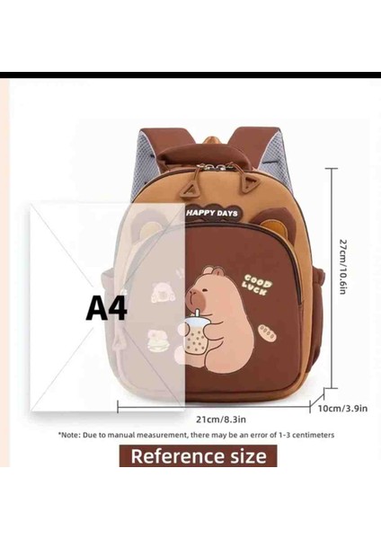 Capybara Desenli Anaokulu Cocuk Çantası fırsatları
