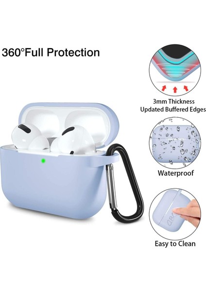 Airpods Pro 2. Nesil Uyumlu Yüksek Kalite Liquid Silikon Tıpalı Kılıf ve Elektronik Temizleme Kalemi fiyatları