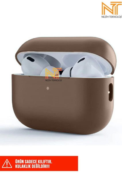 Apple Airpods Pro 2. Nesil Uyumlu Tam Protective Anti-Knock Tek Parça Silikon Kılıf