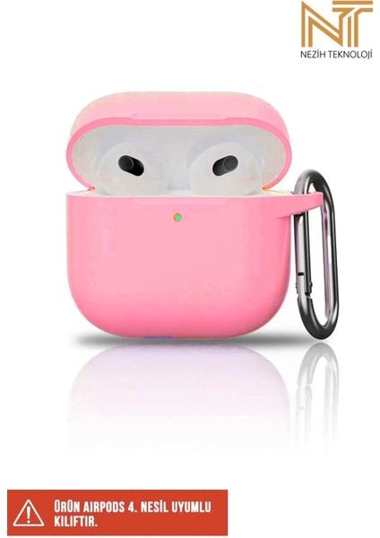 Apple Airpods 4. Nesil Uyumlu Liquid Silikon Tıpalı Kılıf