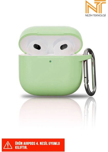 Apple Airpods 4. Nesil Uyumlu Liquid Silikon Tıpalı Kılıf