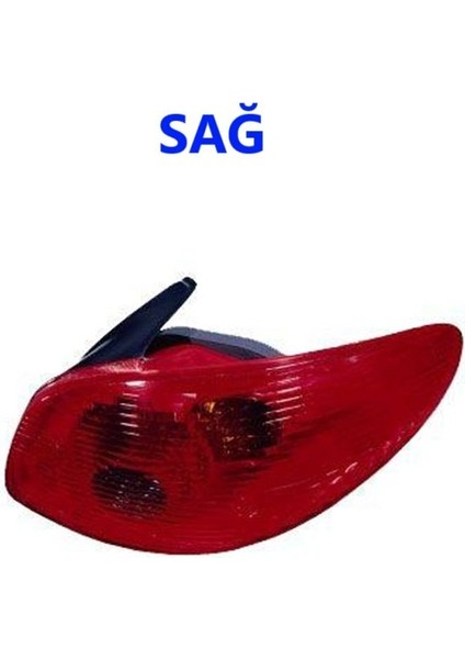 Stop Sağ Peugeot 206 1998-2009