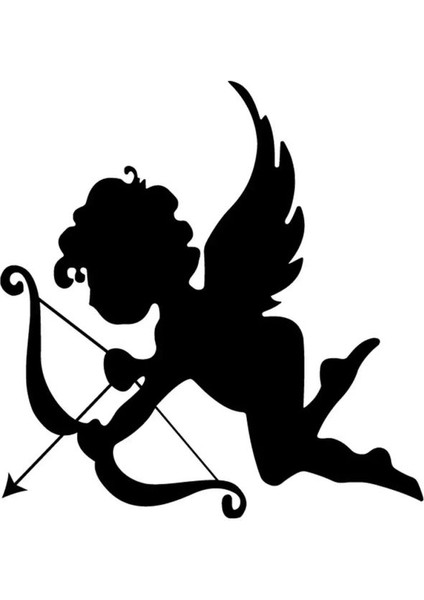 Xpetrana- Eros Aşk Meleği Duvar Dekor Sticker 40 x 40 cm