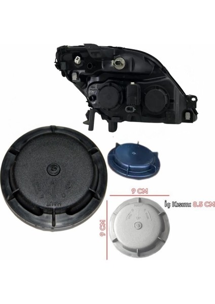 Scenic 1 Kasa Far Kapağı Kısa Far Takım 7701047182