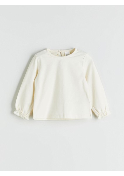 Bisiklet Yaka Kadife Kız Bebek Bluz ve Salopet 2'li (W5) fiyatları