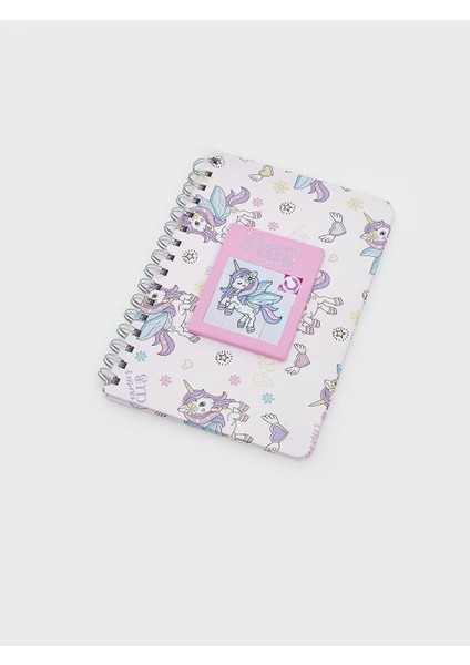 Baskılı Telli Kız Çocuk Defter (W5)