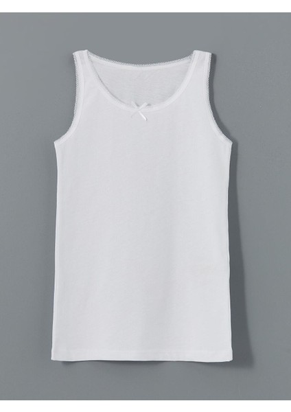 Bisiklet Yaka Kız Çocuk Atlet 2'li (W5) fiyatları