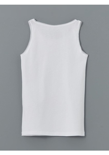 Bisiklet Yaka Kız Çocuk Atlet 2'li (W5) modelleri