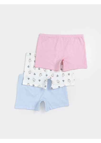 Baskılı Kız Çocuk Boxer 3'lü (W5) fiyatları