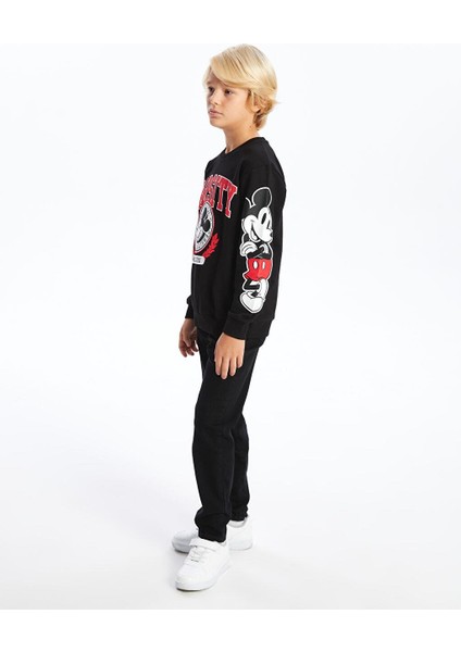 Beli Ayarlanabilir Lastikli Erkek Çocuk Jean Pantolon (W5)