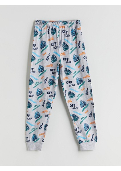 Bisiklet Yaka Erkek Çocuk Pijama Takımı (W5) indirimleri