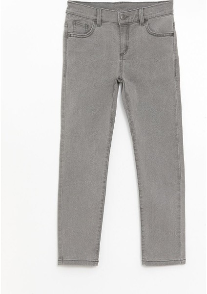 Beli Ayarlanabilir Lastikli Erkek Çocuk Jean Pantolon (W5)