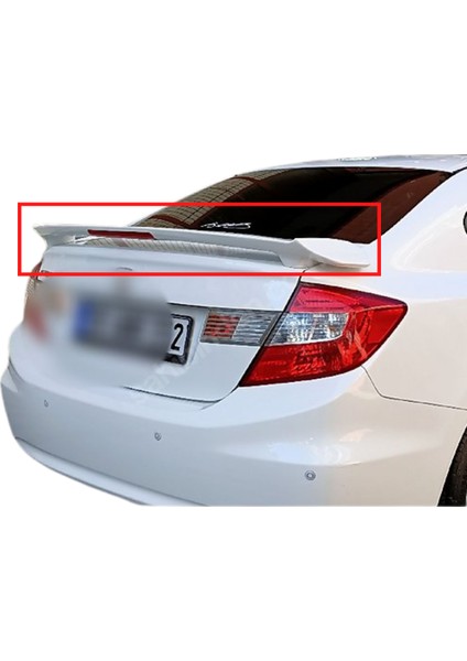 Honda Fb7 2012-2015 Işıklı Spoiler (( Boyasız ))