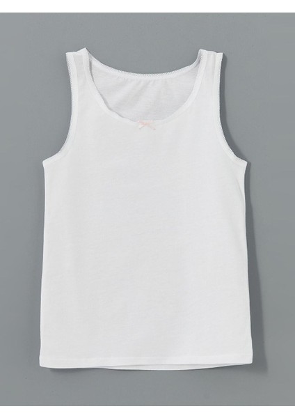 Bisiklet Yaka Kız Çocuk Atlet 2'li (W5) modelleri