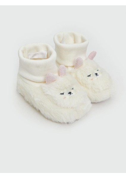 Kız Bebek Çoraplı Ev Ayakkabısı (W5)