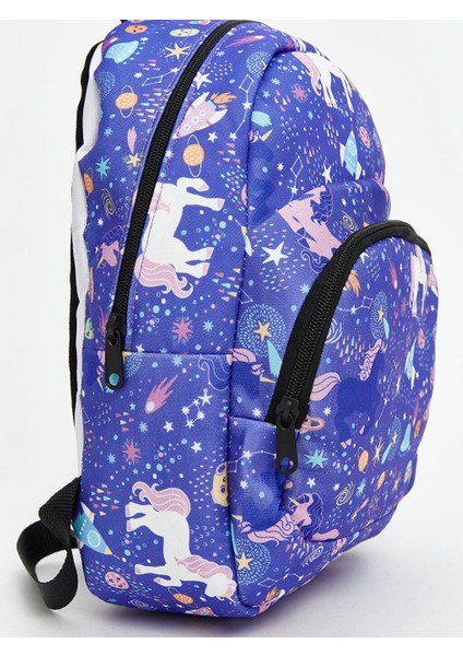Çiçek Baskılı Kız Çocuk Sırt Çantası (W5) fiyatları