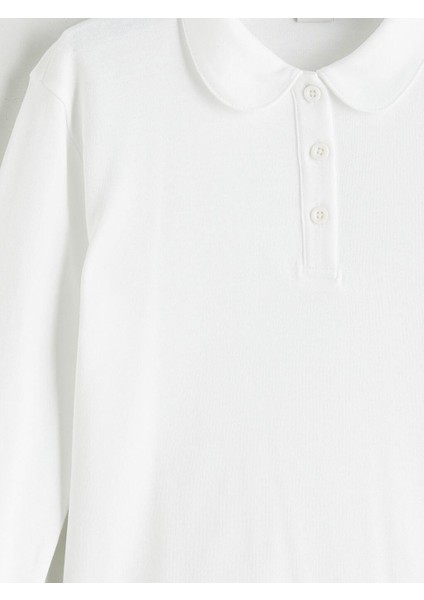 Polo Yaka Kız Çocuk Tişört (W5) modelleri