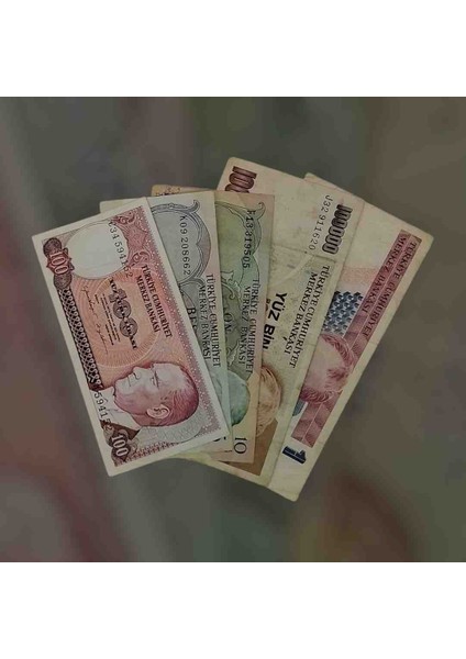 5 Adet Yerli Eski Para