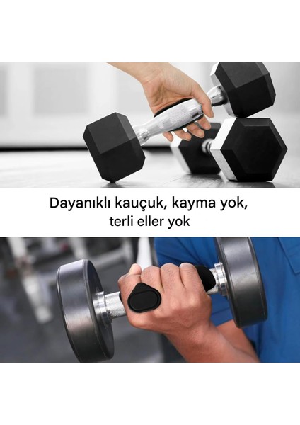 Sporcu antrenman halter Için Silikon El Koruma 2 Li çantalı