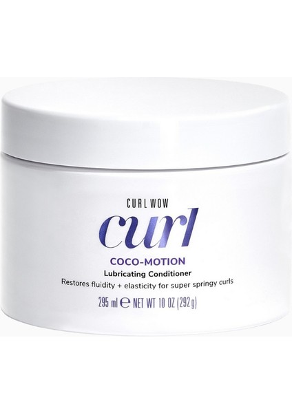 Curl Wow Coco Motion Saç Kremi, Kıvırcık Saçlar Için Esnek ve Nemli Yapı