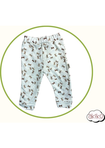 Bebek Pijama Takımı Şapkalı %100 Pamuklu Yusufçuk Desenli 0-1 Yaş fırsatları