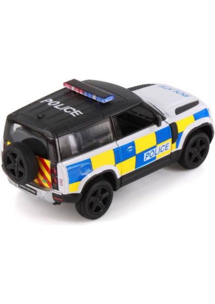 Çek Bırak Land Rover Defender 90 ( Polis Arabası ) 1:36 Ölçek fiyatları