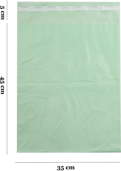 35X45+5 Zümrüt Esintisi Cepsiz Kargo Poşeti, Hediye Poşeti 10 Adet, Premium Kalite, modelleri