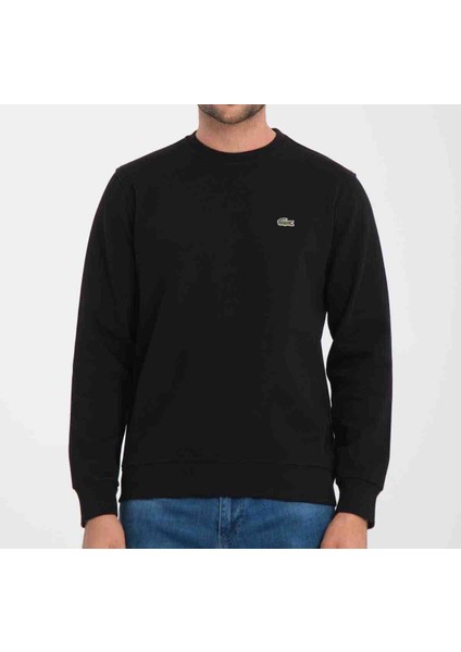 Bisiklet Yaka Siyah Sweatshırt fiyatları