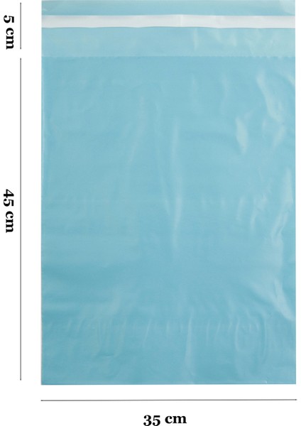 35X45+5 Okyanus Dalgası Cepsiz Kargo Poşeti, Hediye Poşeti 10 Adet, Premium Kalite, modelleri