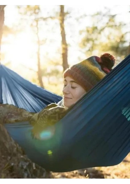140X275 cm Hamak 200 kg Taşıma Kolay Kurulum Bahçe Piknik Yazlık Kamp Hamağı Outdoor Salıncak indirimleri