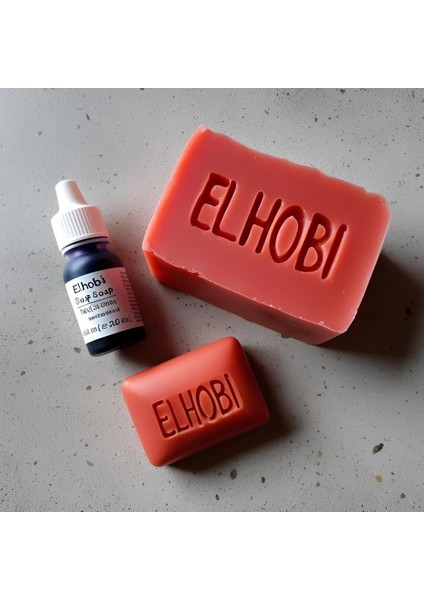 1 Adet Sabun Boyası veya Renklendirici - Kırmızı - 30ml