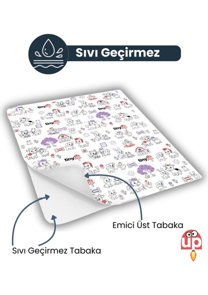 Tek Kullanımlık Mama Sandalyesi Altı & Aktivite Örtüsü - 100X120 cm – 20 Adet Sıçrama Koruyucu Matı fırsatları