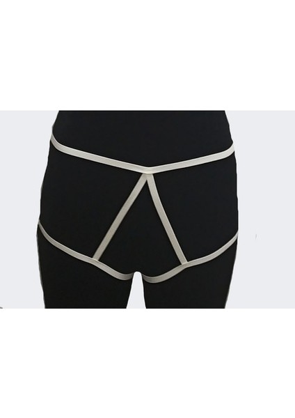 Asm1278 Kadın Ekru Karamis Boxer Şort