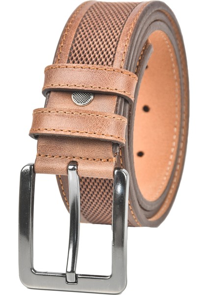 Taba Orjinal Deri Kemer 4 cm Özel Yapım Motifli Hakiki Deri Spor Kemer 2502651 fırsatları