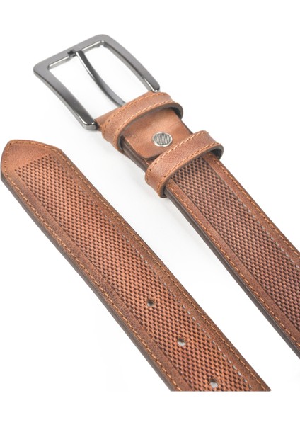 Taba Orjinal Deri Kemer 4 cm Özel Yapım Motifli Hakiki Deri Spor Kemer 2502651 indirimleri