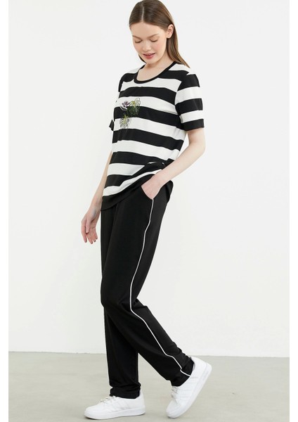 Sementa 76476 Rahat Kalıp Çizgili Pantolon Takım fırsatları