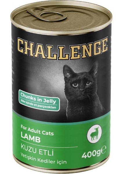 Kuzu Etli Yetişkin Kedi Konservesi 400 gr