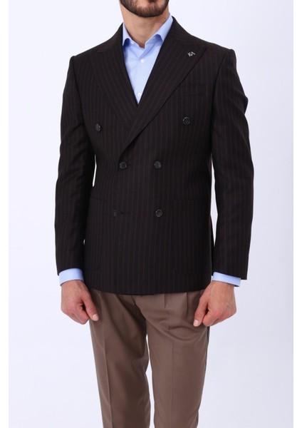 Kaliteli Kumaş Erkek Kruvaze CEKET-KAV5223W