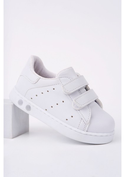 Ortopedik Beyaz Işıklı Bebek Spor Ayakkabı fiyatları