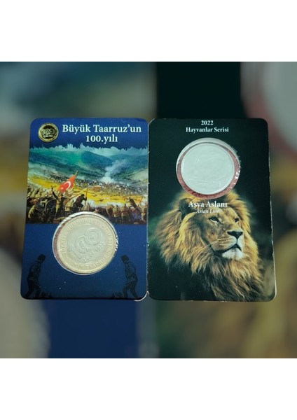 Asya Aslanı ve Büyük Taarruz Hatıra Paraları