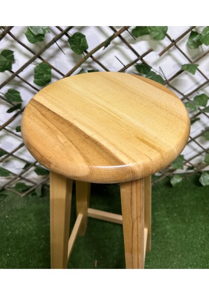 Taburecity -Naturel Ahşap Bar Taburesi-Gürgen Tabure-Masif Tabure( 80 cm )1 adet fiyatları