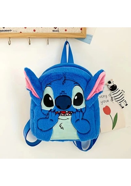 Stitch Peluş Yeni Sevimli Karikatür Sırt Çantası