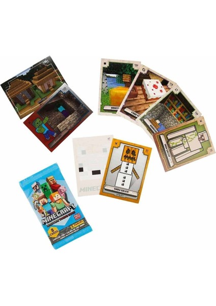 Panini Minecraft Trading Card 5 Li Paket