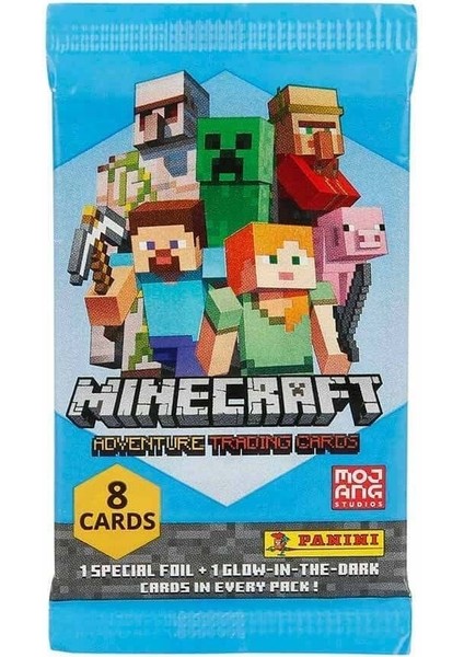 Panini Minecraft Trading Card 5 Li Paket fiyatları
